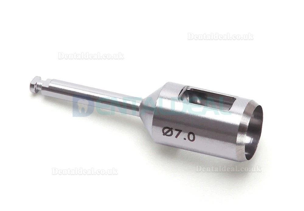 Stainless Steel Dental Implant Tissue Punch 7.0mm for Low Speed Handpiece